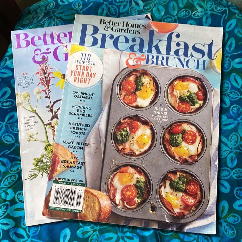 Better Homes a& Gardens Breakfast & Brunch special edition magazine & BH&G mag